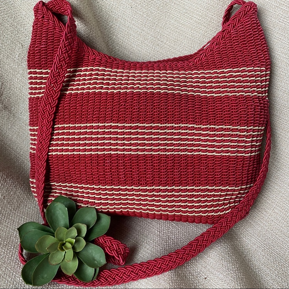 Stone Mountain Woven Crossbody Bag